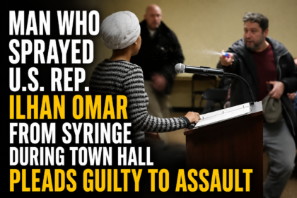 Man Who Sprayed Rep. Ilhan Omar During Minneapolis Town Hall Pleads Guilty