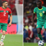 Achraf Hakimi of Morocco, left, and Sadio Mane of Senegal, right, are the respective star names for their nations in the 2025 AFCON final [Catherine Ivill and Ryan Pierse/Getty Images]