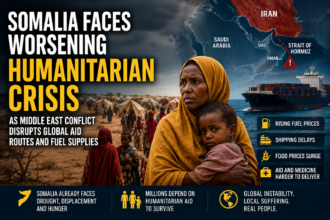 Somalia’s Humanitarian Crisis Deepens as Global Conflict Disrupts Aid and Fuel Supplies