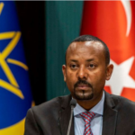 Ethiopia's Prime Minister Ahmed Abiy at a past event. Seven Ethiopian armed groups have formed an alliance aimed at overthrowing Abiy’s government.